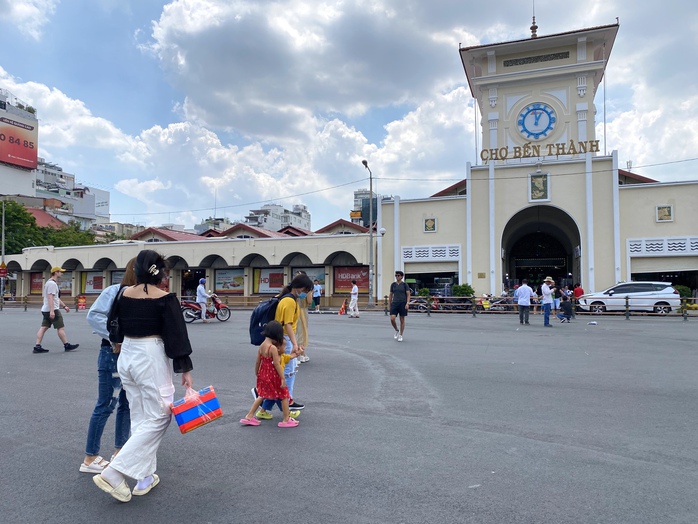 Ngắm phối cảnh diện mạo mới khu vực trước chợ Bến Thành- Ảnh 1. Ngắm phối cảnh diện mạo mới khu vực trước chợ Bến Thành- Ảnh 1.