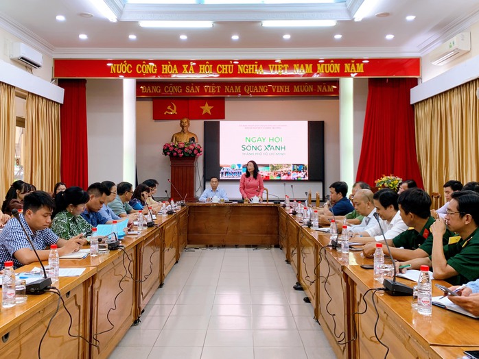 Nhiều hoạt động ý nghĩa trong Ngày hội Sống xanh ở TP HCM- Ảnh 1.