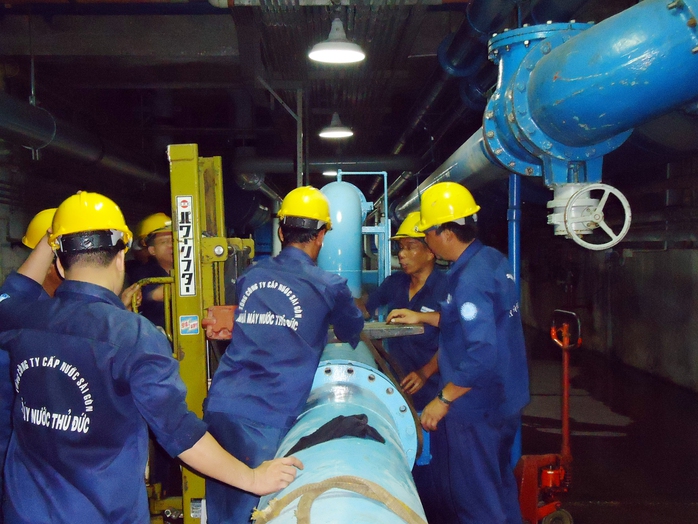 Cuối tuần, nhiều khu vực ở TP HCM cúp nước - Ảnh 1. Cuối tuần, nhiều khu vực ở TP HCM cúp nước - Ảnh 1.