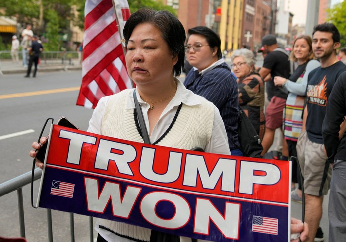 “Cơn mưa tiền” ủng hộ ông Donald Trump sau phán quyết- Ảnh 1. “Cơn mưa tiền” ủng hộ ông Donald Trump sau phán quyết- Ảnh 1.