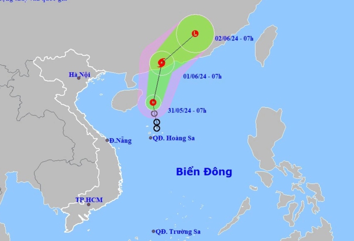 Áp thấp nhiệt đới khả năng mạnh lên thành bão trên Biển Đông- Ảnh 1. Áp thấp nhiệt đới khả năng mạnh lên thành bão trên Biển Đông- Ảnh 1.