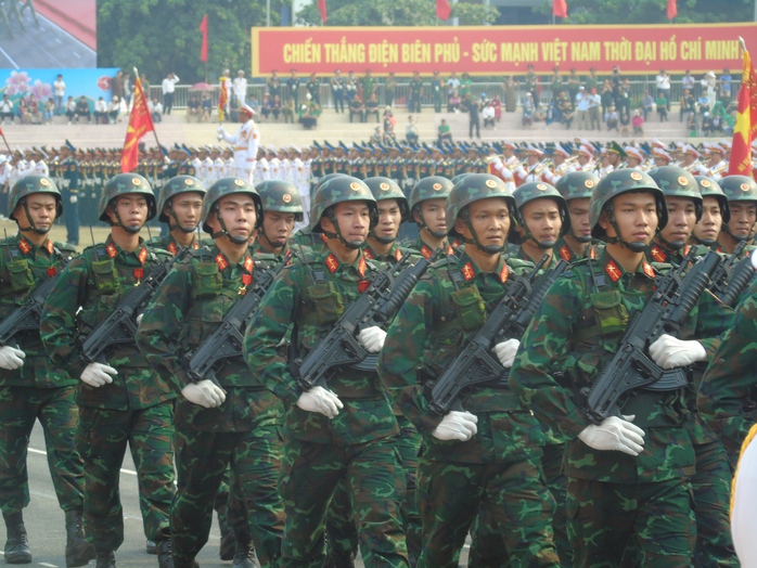 Hình ảnh ấn tượng Tổng duyệt Lễ kỷ niệm 70 năm Chiến thắng Điện Biên Phủ- Ảnh 21. Hình ảnh ấn tượng Tổng duyệt Lễ kỷ niệm 70 năm Chiến thắng Điện Biên Phủ- Ảnh 21.