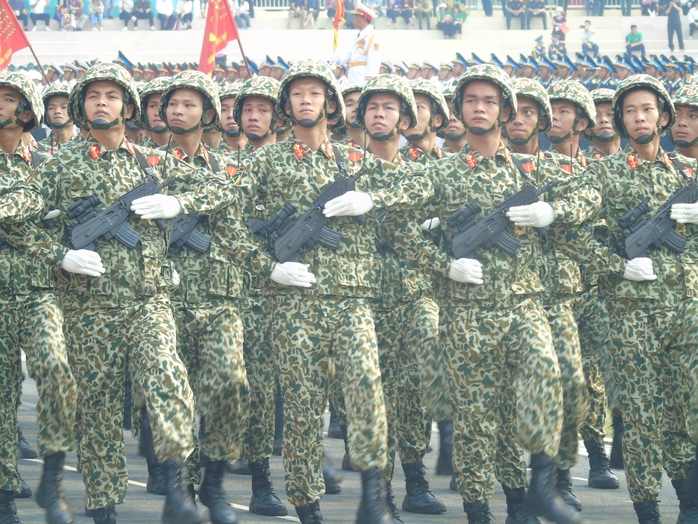 Hình ảnh ấn tượng Tổng duyệt Lễ kỷ niệm 70 năm Chiến thắng Điện Biên Phủ- Ảnh 1. Hình ảnh ấn tượng Tổng duyệt Lễ kỷ niệm 70 năm Chiến thắng Điện Biên Phủ- Ảnh 1.