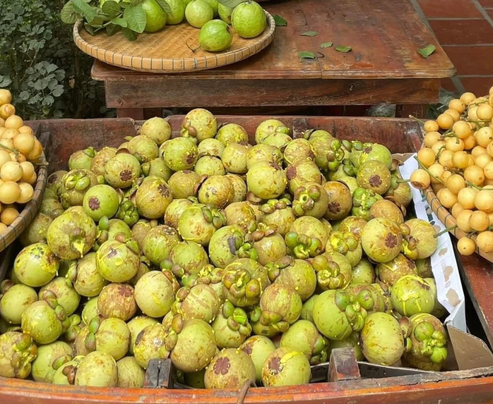 Măng cụt gọt sẵn vẫn đắt đỏ dù món gỏi gà măng cụt hết Măng cụt gọt sẵn vẫn đắt đỏ dù món gỏi gà măng cụt hết
