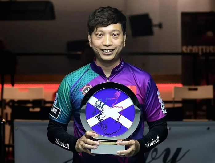 Cơ thủ Dương Quốc Hoàng vô địch Scottish Open, lập chiến tích lịch sử- Ảnh 2. Cơ thủ Dương Quốc Hoàng vô địch Scottish Open, lập chiến tích lịch sử- Ảnh 2.