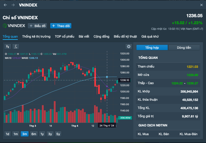Chứng khoán bùng nổ, VN-Index bật tăng hơn 20 điểm- Ảnh 2. Chứng khoán bùng nổ, VN-Index bật tăng hơn 20 điểm- Ảnh 2.