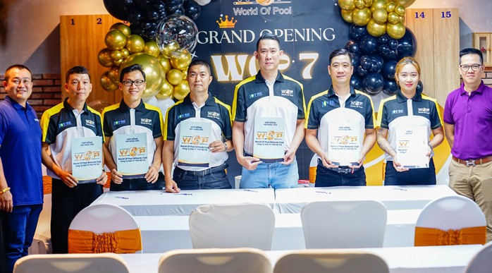 CLB billiards World of Pool ra mắt đội tuyển pool và Joy Heyball- Ảnh 2. CLB billiards World of Pool ra mắt đội tuyển pool và Joy Heyball- Ảnh 2.