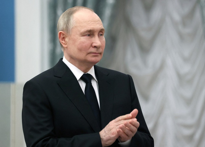 Tổng thống Nga Vladimir Putin tại Moscow ngày 26-3. Ảnh: Reuters Tổng thống Nga Vladimir Putin tại Moscow ngày 26-3. Ảnh: Reuters