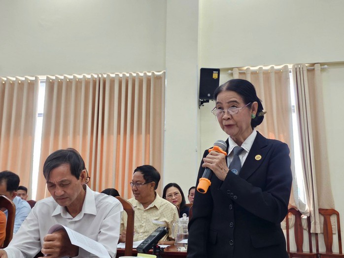 Luật sư Trương Thị Hòa đề nghị lưu ý nhiều nội dung Luật sư Trương Thị Hòa đề nghị lưu ý nhiều nội dung
