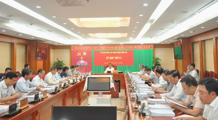 Ủy ban Kiểm tra Trung ương kỷ luật và đề nghị kỷ luật cán bộ nhiều tỉnh, thành- Ảnh 1. Ủy ban Kiểm tra Trung ương kỷ luật và đề nghị kỷ luật cán bộ nhiều tỉnh, thành- Ảnh 1.
