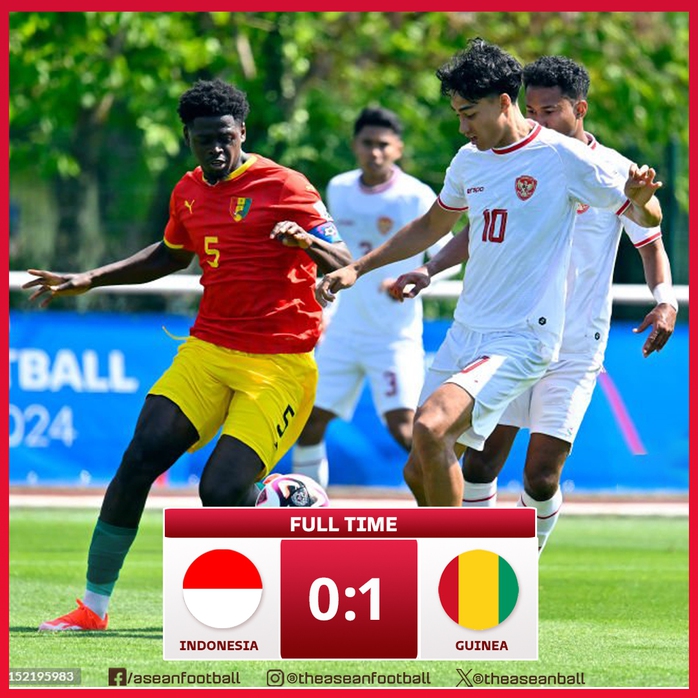 HLV Shin Tae-yong nhận thẻ đỏ, U23 Indonesia tan giấc mơ Olympic- Ảnh 2. HLV Shin Tae-yong nhận thẻ đỏ, U23 Indonesia tan giấc mơ Olympic- Ảnh 2.