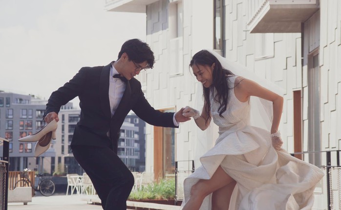 Ngô Thanh Vân nhí nhảnh kỷ niệm ngày cưới bên chồng trẻ- Ảnh 1. Ngô Thanh Vân nhí nhảnh kỷ niệm ngày cưới bên chồng trẻ- Ảnh 1.