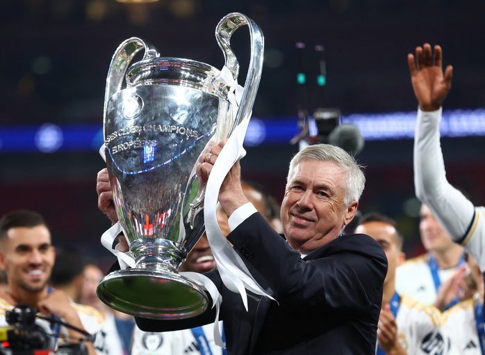 HLV Carlo Ancelotti: "Real Madrid luôn khao khát chiến thắng"- Ảnh 1. HLV Carlo Ancelotti: "Real Madrid luôn khao khát chiến thắng"- Ảnh 1.