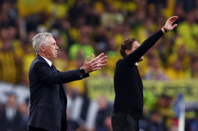 HLV Carlo Ancelotti: "Real Madrid luôn khao khát chiến thắng"- Ảnh 4. HLV Carlo Ancelotti: "Real Madrid luôn khao khát chiến thắng"- Ảnh 4.