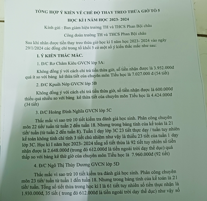 Giáo viên được vận động "tự nguyện" xin nghỉ việc- Ảnh 2. Giáo viên được vận động "tự nguyện" xin nghỉ việc- Ảnh 2.