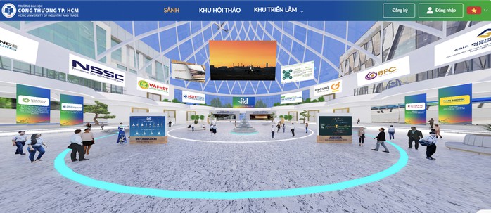 Trường đại học đầu tiên tổ chức cuộc thi trên nền tảng thực tế ảo- Ảnh 3.