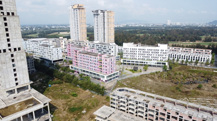 Toàn cảnh dự án Cocobay nhìn từ trên cao Ảnh: BÍCH VÂN Toàn cảnh dự án Cocobay nhìn từ trên cao Ảnh: BÍCH VÂN