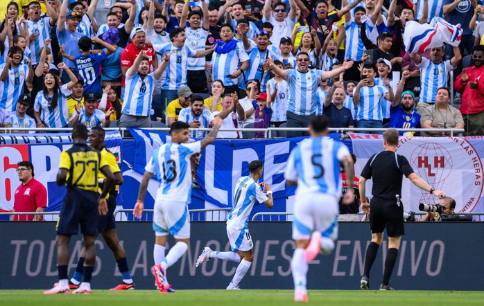 Messi ngồi dự bị, Argentina thắng nhẹ giao hữu Ecuador- Ảnh 5. Messi ngồi dự bị, Argentina thắng nhẹ giao hữu Ecuador- Ảnh 5.