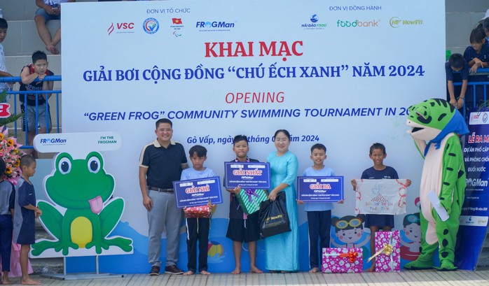 Ra mắt dự án phổ cập bơi và phòng chống đuối nước - Frogman- Ảnh 4. Ra mắt dự án phổ cập bơi và phòng chống đuối nước - Frogman- Ảnh 4.