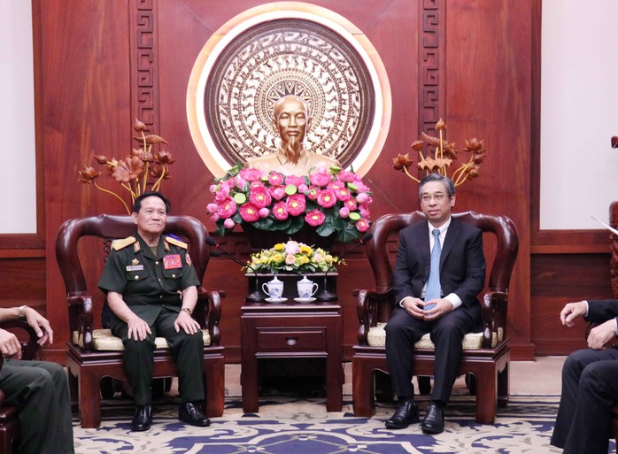 Việt Nam - Lào tăng cường phối hợp, chia sẻ kinh nghiệm- Ảnh 1. Việt Nam - Lào tăng cường phối hợp, chia sẻ kinh nghiệm- Ảnh 1.