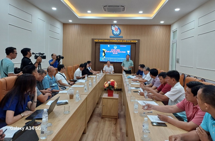 Giải Quần vợt Hội Nhà báo TP HCM mở rộng năm 2024- Ảnh 1. Giải Quần vợt Hội Nhà báo TP HCM mở rộng năm 2024- Ảnh 1.