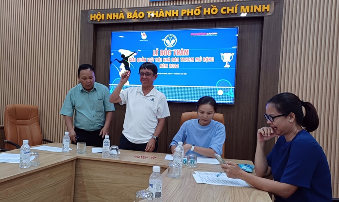 Giải Quần vợt Hội Nhà báo TP HCM mở rộng năm 2024- Ảnh 2. Giải Quần vợt Hội Nhà báo TP HCM mở rộng năm 2024- Ảnh 2.