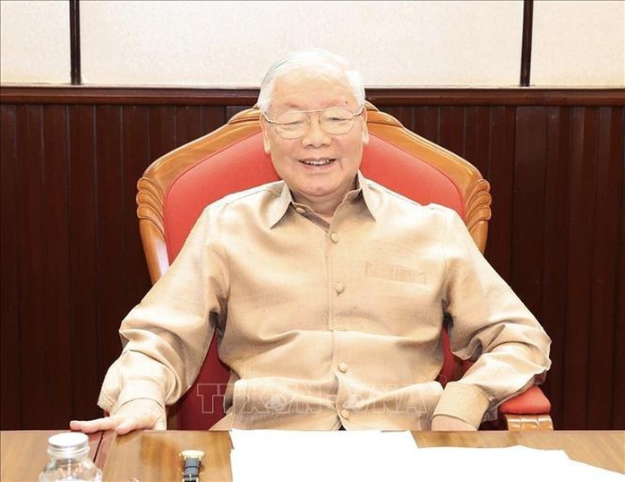 Tổng Bí thư Nguyễn Phú Trọng chủ trì họp lãnh đạo chủ chốt- Ảnh 2. Tổng Bí thư Nguyễn Phú Trọng chủ trì họp lãnh đạo chủ chốt- Ảnh 2.