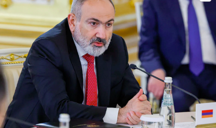 Diễn biến mới vụ đồng minh Nga ngả sang Mỹ- Ảnh 1. Thủ tướng Armenia Nikol Pashinyan. Ảnh: Reuters