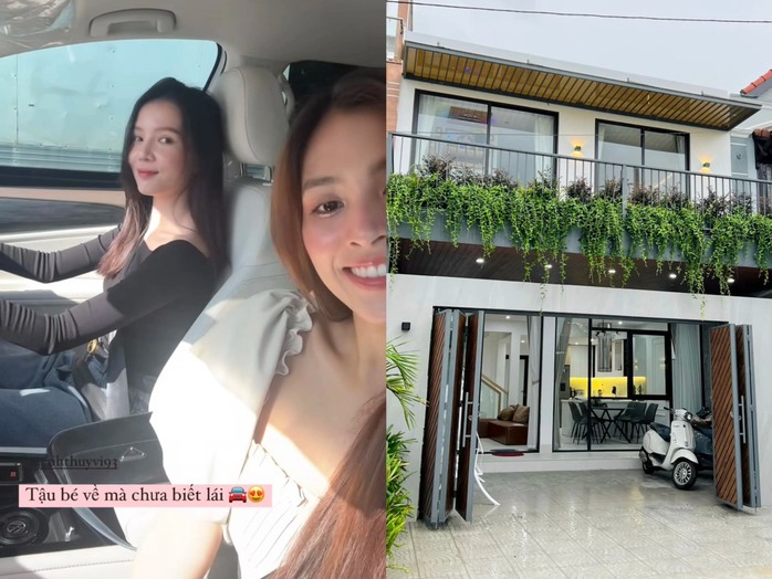 Hoa hậu Tiểu Vy tậu xe hơi dù chưa biết lái- Ảnh 1. Hoa hậu Tiểu Vy tậu xe hơi dù chưa biết lái- Ảnh 1.
