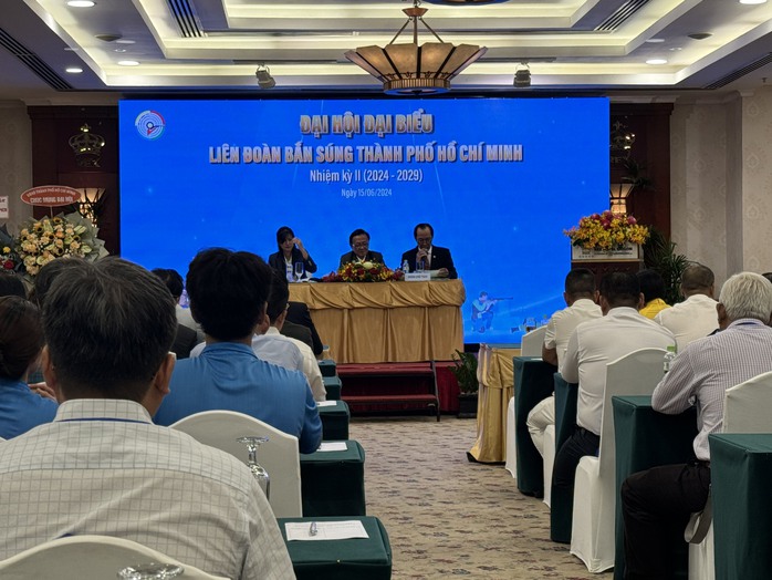 Đại hội Liên đoàn bắn súng TP HCM: Đổi mới để phát triển- Ảnh 1. Đại hội Liên đoàn bắn súng TP HCM: Đổi mới để phát triển- Ảnh 1.