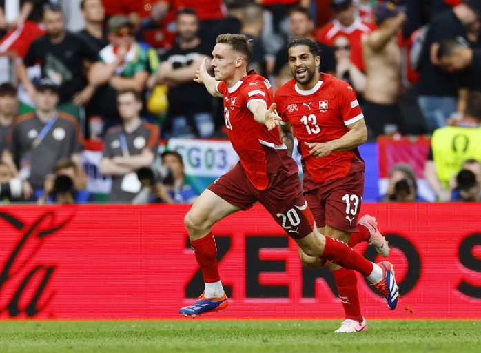 Euro 2024: Ngược dòng bất thành, Hungary thua Thụy Sĩ đầy tiếc nuối- Ảnh 3. Euro 2024: Ngược dòng bất thành, Hungary thua Thụy Sĩ đầy tiếc nuối- Ảnh 3.