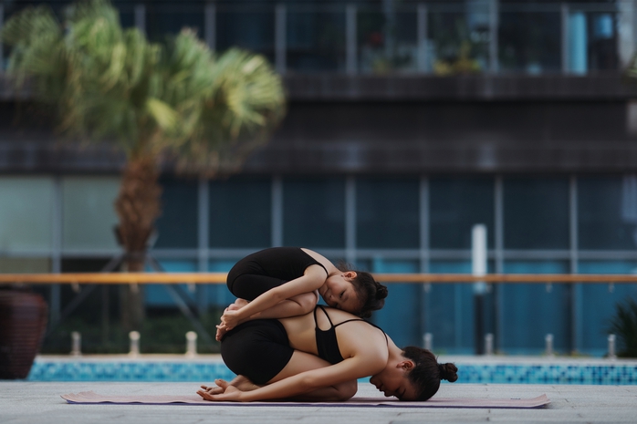 Trà Ngọc Hằng và con gái trổ tài yoga- Ảnh 12. Trà Ngọc Hằng và con gái trổ tài yoga- Ảnh 12.