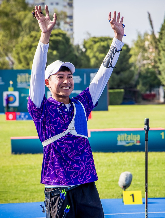 Cung thủ Lê Quốc Phong giành suất Olympic thứ 12 cho thể thao Việt Nam- Ảnh 4. Cung thủ Lê Quốc Phong giành suất Olympic thứ 12 cho thể thao Việt Nam- Ảnh 4.