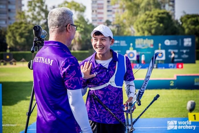 Cung thủ Lê Quốc Phong giành suất Olympic thứ 12 cho thể thao Việt Nam- Ảnh 2. Cung thủ Lê Quốc Phong giành suất Olympic thứ 12 cho thể thao Việt Nam- Ảnh 2.