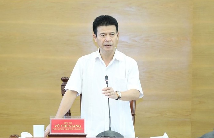 Một Phó Chủ tịch UBND tỉnh Vĩnh Phúc bị kỷ luật- Ảnh 1. Một Phó Chủ tịch UBND tỉnh Vĩnh Phúc bị kỷ luật- Ảnh 1.