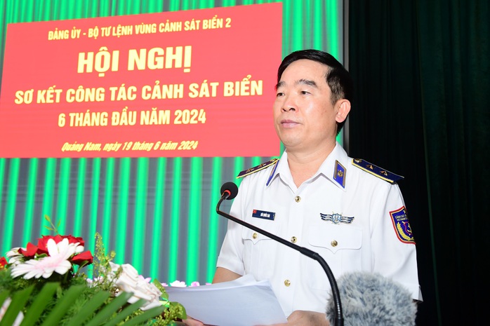 Trung tướng Bùi Quốc Oai dự hội nghị tại Vùng Cảnh sát biển 2- Ảnh 1. Trung tướng Bùi Quốc Oai dự hội nghị tại Vùng Cảnh sát biển 2- Ảnh 1.