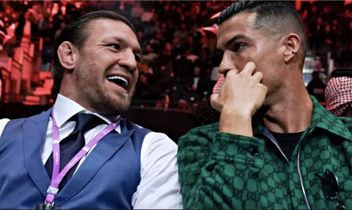 "Gã điên" Conor McGregor đặt "niềm tin lớn" cho Cristiano Ronaldo- Ảnh 2. "Gã điên" Conor McGregor đặt "niềm tin lớn" cho Cristiano Ronaldo- Ảnh 2.