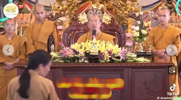 Làm rõ về clip khoá tu mùa hè tại chùa Ba Vàng- Ảnh 1. Làm rõ về clip khoá tu mùa hè tại chùa Ba Vàng- Ảnh 1.