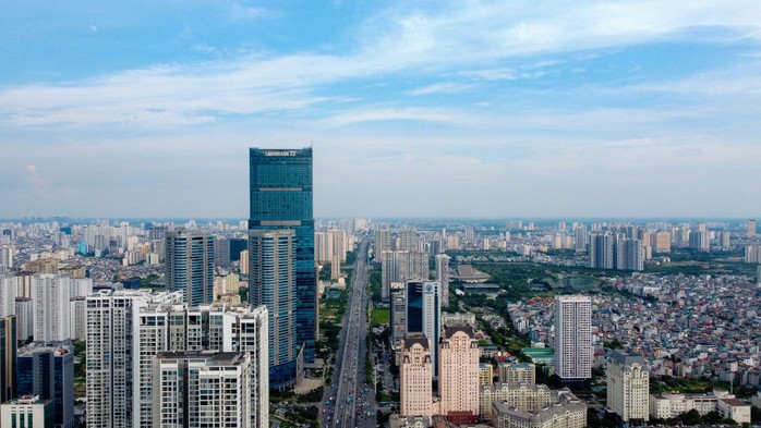 Một góc Hà Nội nhìn từ trên cao Ảnh: HỮU HƯNG Một góc Hà Nội nhìn từ trên cao Ảnh: HỮU HƯNG