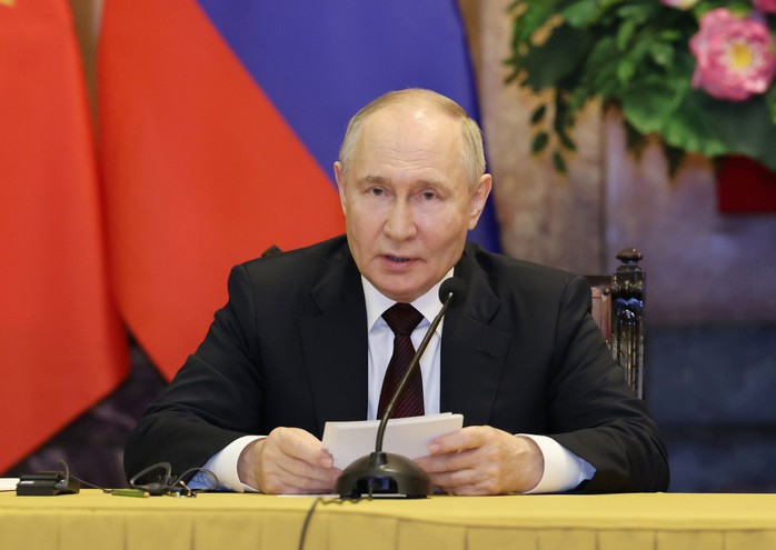 Chủ tịch nước Tô Lâm và Tổng thống Vladimir Putin họp báo- Ảnh 5. Chủ tịch nước Tô Lâm và Tổng thống Vladimir Putin họp báo- Ảnh 5.