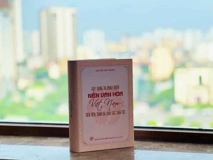 Ra mắt cuốn sách của Tổng Bí thư Nguyễn Phú Trọng về xây dựng, phát triển văn hóa Việt Nam- Ảnh 4. Ra mắt cuốn sách của Tổng Bí thư Nguyễn Phú Trọng về xây dựng, phát triển văn hóa Việt Nam- Ảnh 4.