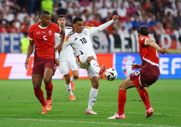 Euro 2024: Siêu dự bị lập công, Đức chật vật cầm hòa Thụy Sĩ- Ảnh 1. Euro 2024: Siêu dự bị lập công, Đức chật vật cầm hòa Thụy Sĩ- Ảnh 1.