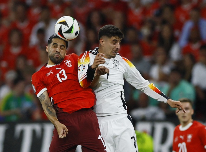 Euro 2024: Siêu dự bị lập công, Đức chật vật cầm hòa Thụy Sĩ- Ảnh 2. Euro 2024: Siêu dự bị lập công, Đức chật vật cầm hòa Thụy Sĩ- Ảnh 2.
