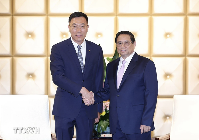 Thủ tướng Phạm Minh Chính hội đàm với Thủ tướng Trung Quốc Lý Cường- Ảnh 4. Thủ tướng Phạm Minh Chính hội đàm với Thủ tướng Trung Quốc Lý Cường- Ảnh 4.