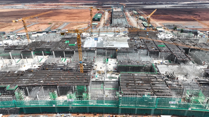 Đại công trường sân bay Long Thành sau hơn 3 năm xây dựng- Ảnh 5. Đại công trường sân bay Long Thành sau hơn 3 năm xây dựng- Ảnh 5.