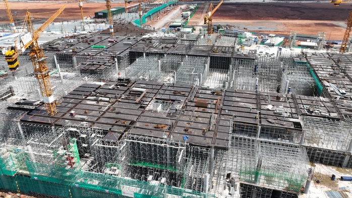 Đại công trường sân bay Long Thành sau hơn 3 năm xây dựng- Ảnh 6. Đại công trường sân bay Long Thành sau hơn 3 năm xây dựng- Ảnh 6.
