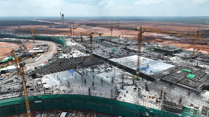 Đại công trường sân bay Long Thành sau hơn 3 năm xây dựng- Ảnh 7. Đại công trường sân bay Long Thành sau hơn 3 năm xây dựng- Ảnh 7.
