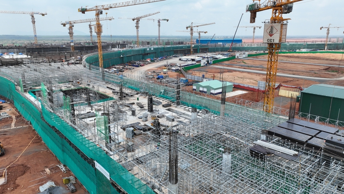 Đại công trường sân bay Long Thành sau hơn 3 năm xây dựng- Ảnh 8. Đại công trường sân bay Long Thành sau hơn 3 năm xây dựng- Ảnh 8.