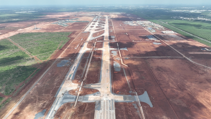 Đại công trường sân bay Long Thành sau hơn 3 năm xây dựng- Ảnh 10. Đại công trường sân bay Long Thành sau hơn 3 năm xây dựng- Ảnh 10.