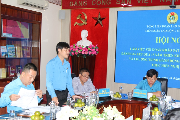 Tổng LĐLĐ khảo sát, đánh giá 15 năm thực hiện Nghị quyết 20 tại Khánh Hòa - Ảnh 1. Tổng LĐLĐ khảo sát, đánh giá 15 năm thực hiện Nghị quyết 20 tại Khánh Hòa - Ảnh 1.